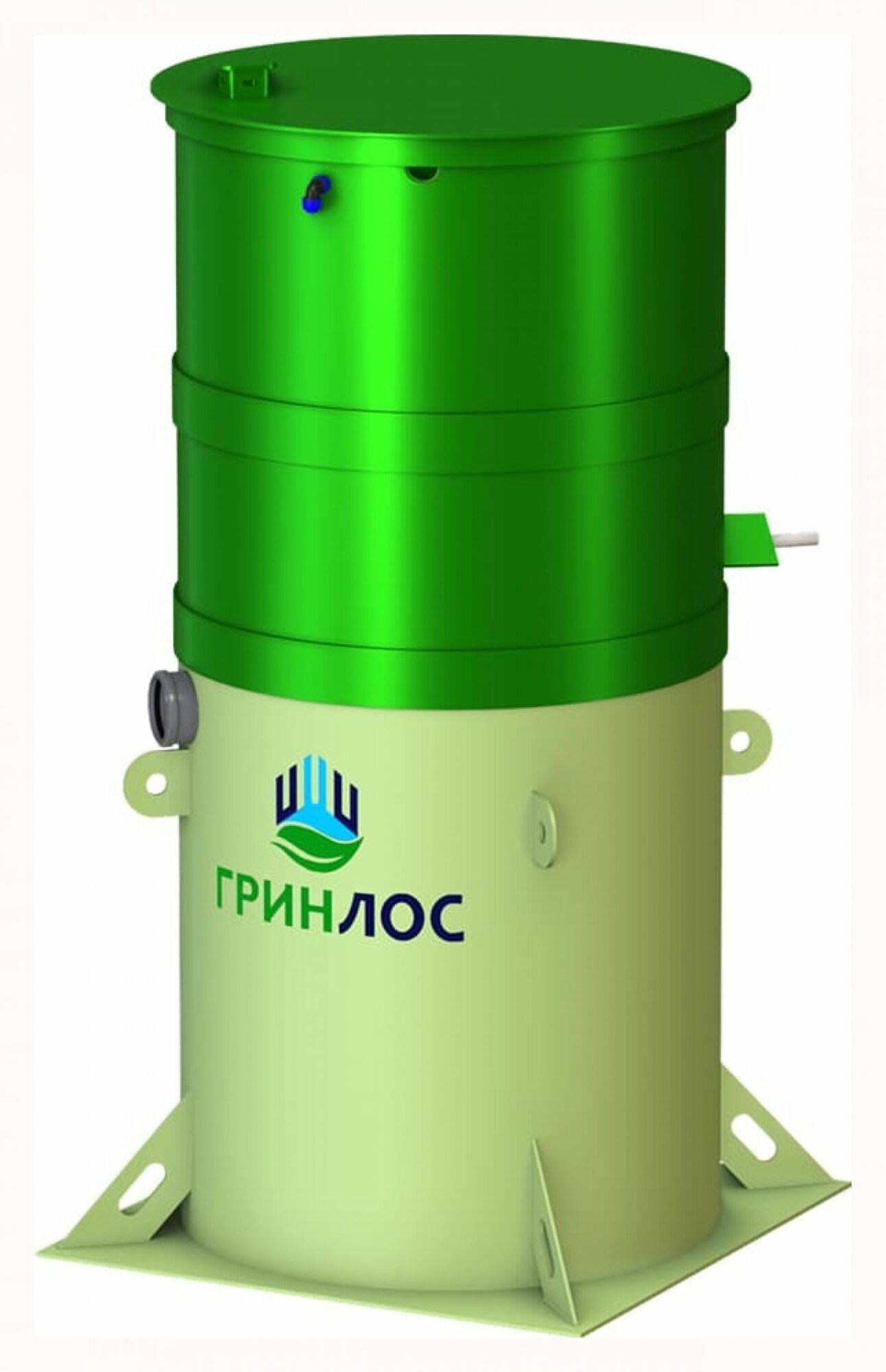 Септик для дома Гринлос Аэро Лайт 2 Пр Миди (0.36 м3/сут с насосом на 2 человек)