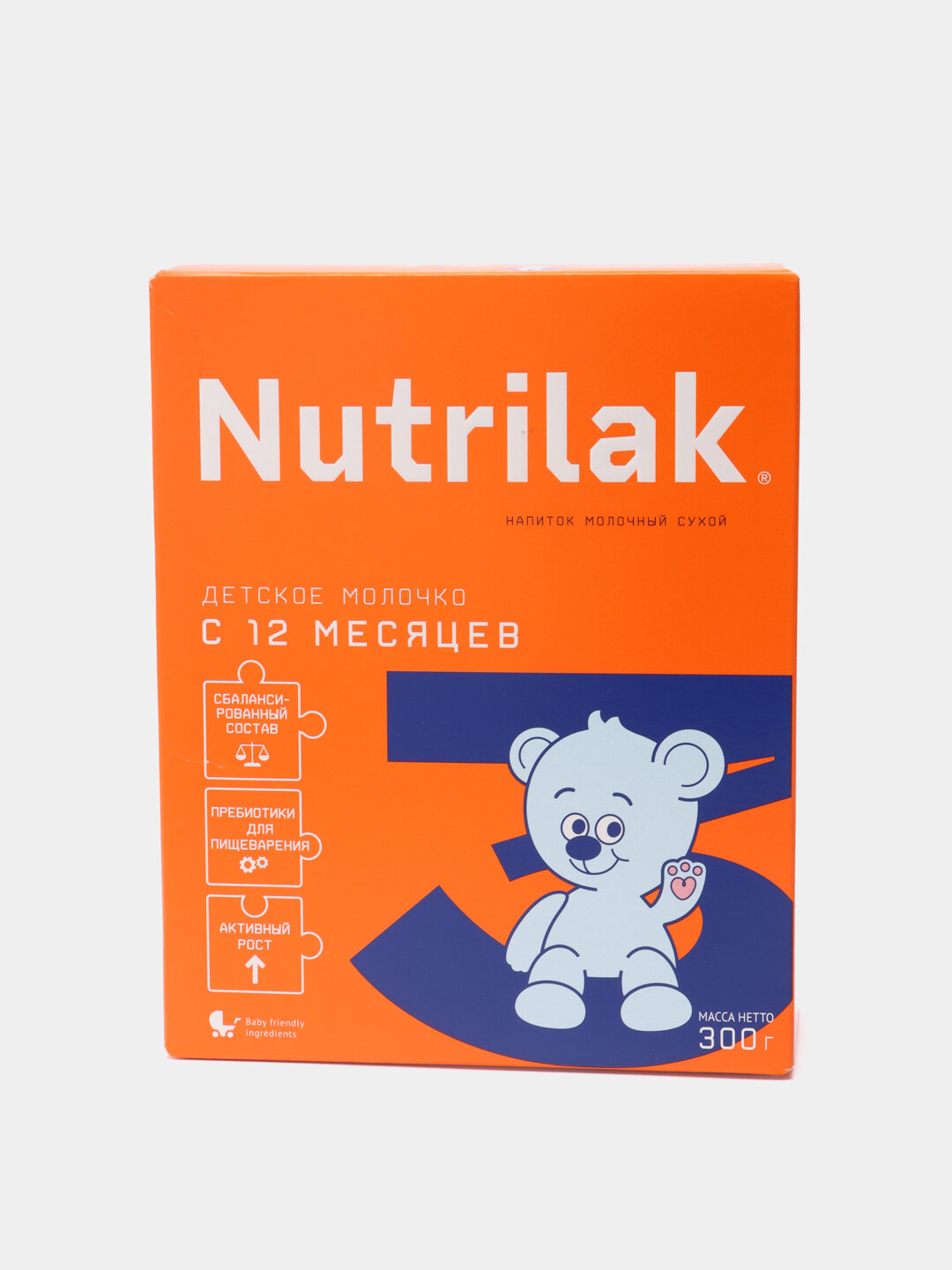 Сухая молочная смесь Nutrilak 1, адаптированная начальная, 300 г