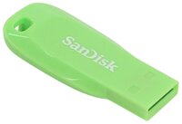 Флешка SanDisk Cruzer Blade 32Gb (зеленый) зеленый