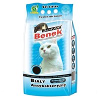Наполнитель Super Benek Белый антибактериальный (5 л)