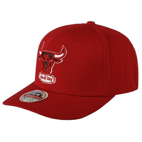 Бейсболка MITCHELL NESS арт. HHSB3261-CBUYYPPPRED1 Chicago Bulls NBA (красный), размер 56