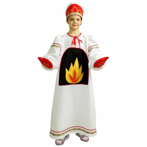 Карнавальный костюм Печки (15040) 134-140 см карнавальный костюм русские сказки платье сарафан кокошник р 34 рост 134 см
