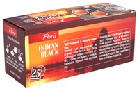 Чай черный Floris Indian black в пакетиках, 25 шт.