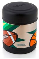 Термос для еды Thermos F3008 (0,29 л) серебристый/зеленый