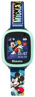 Часы Кнопка жизни Disney Микки черный/голубой