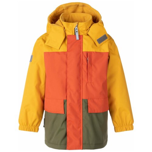 фото Куртка для мальчиков hardy k23023a-457 kerry, размер 110, цвет 457-кирпичный