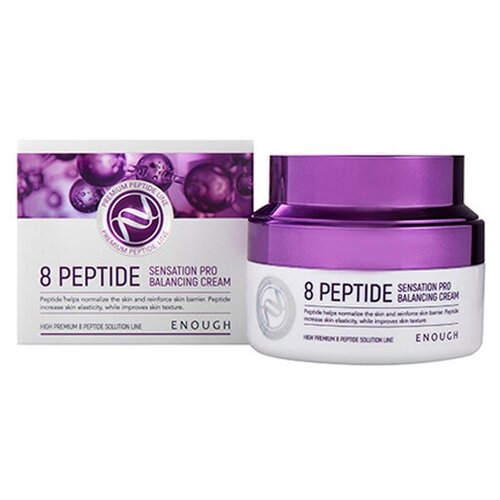 ENOUGH Антивозрастной крем на основе 8 пептидов 8 Peptide Sensation Pro Balancing Cream