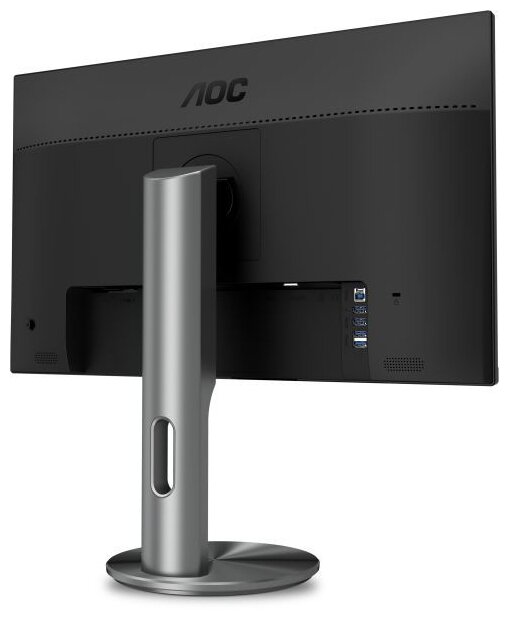 Монитор AOC LCD 238 169 1920х1080FHD IPS nonGLARE 250cdm2 H178V178 100M1 4ms VGA HDMI DP USB-Hub Pivot Tilt HAS Speakers Swivel 3Y Black