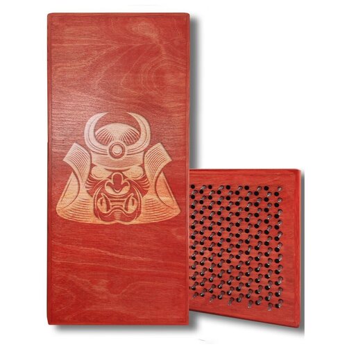 фото Доска садху с динамическими гвоздями, маска - 217 шаг 10мм красная goodwood