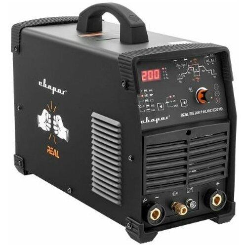 Сварочный инвертор TIG Сварог REAL TIG 200 P AC/DC BLACK (E201B) (00000099292) инвертор сварочный tig 200 p ac dc real e201b