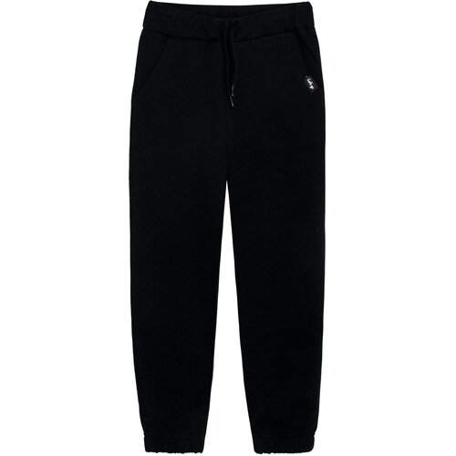 фото Брюки let's go 10366, размер 122-64, цвет черный