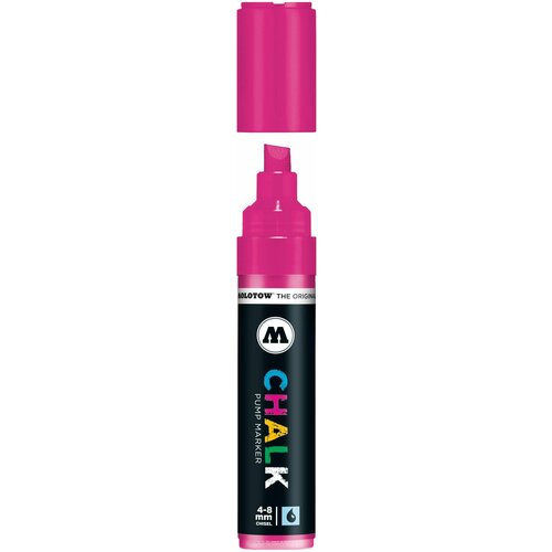 Molotow Меловой маркер CHALK, 4-8 мм, Neon Pink