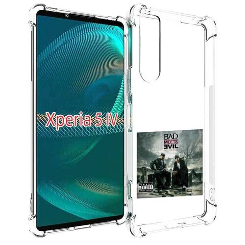 Чехол MyPads Eminem BAD MEETS EVIL – HELL THE SEQUEL для Sony Xperia 5 IV (5-4) задняя-панель-накладка-бампер чехол mypads eminem bad meets evil – hell the sequel для tecno pop 5 go задняя панель накладка бампер