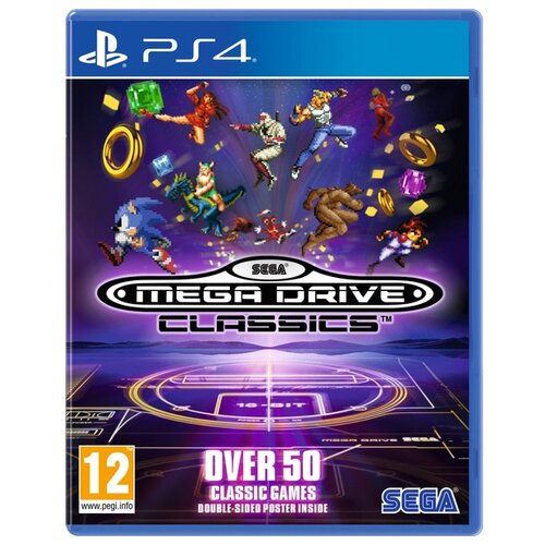 Игра SEGA Mega Drive Classics для PlayStation 4 картридж streets of rage 3 для приставки sega genesis sega mega drive 16 bit md