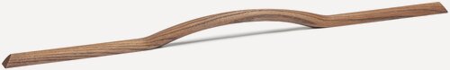 Изображение товара Ручка мебельная 570 мм, деревянная, длинная, коричневая, модель: "Sakura 570" 1 шт.