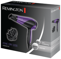 Фен Remington D3190 фиолетовый/черный