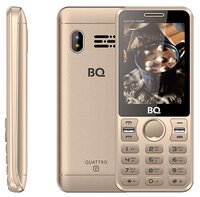 Телефон BQ 2812 Quattro Power коричневый