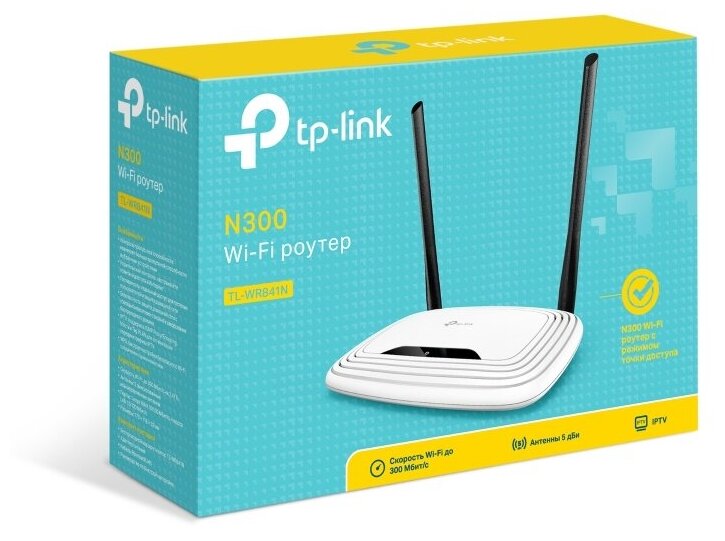 TP-Link TL-WR841N N300 Wi-Fi роутер