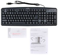 Клавиатура Oklick 100 M Standard Keyboard Black USB