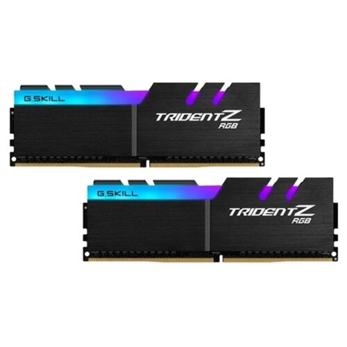 Оперативная память GSKILL Trident Z RGB 32 ГБ 16 ГБ x 2 шт DDR4 3200 МГц DIMM CL16 F4-3200C16D-32GTZRX 2179600₽