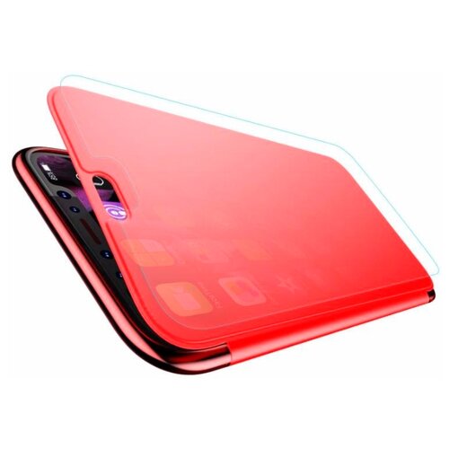 фото Чехол Baseus Touchable Case для Apple iPhone X red