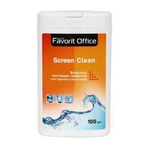 фото Favorit Office Screen Clean F130002 влажные салфетки 100 шт. для экрана