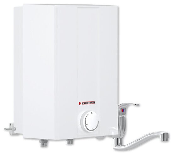 Накопительный электрический водонагреватель Stiebel Eltron ESH 5 O-N Trend, кран, белый - фотография № 8