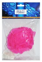 Мочалка Beauty format синтетическая шар (45089-7881) розовый