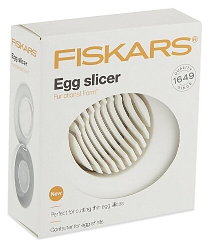 Яйцерезка Fiskars Functional Form белый - фото №2