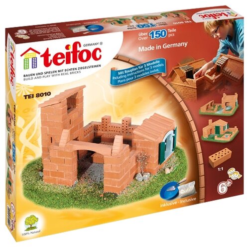 Конструктор TEIFOC Classics TEI8010 Замок и дом, 150 дет.