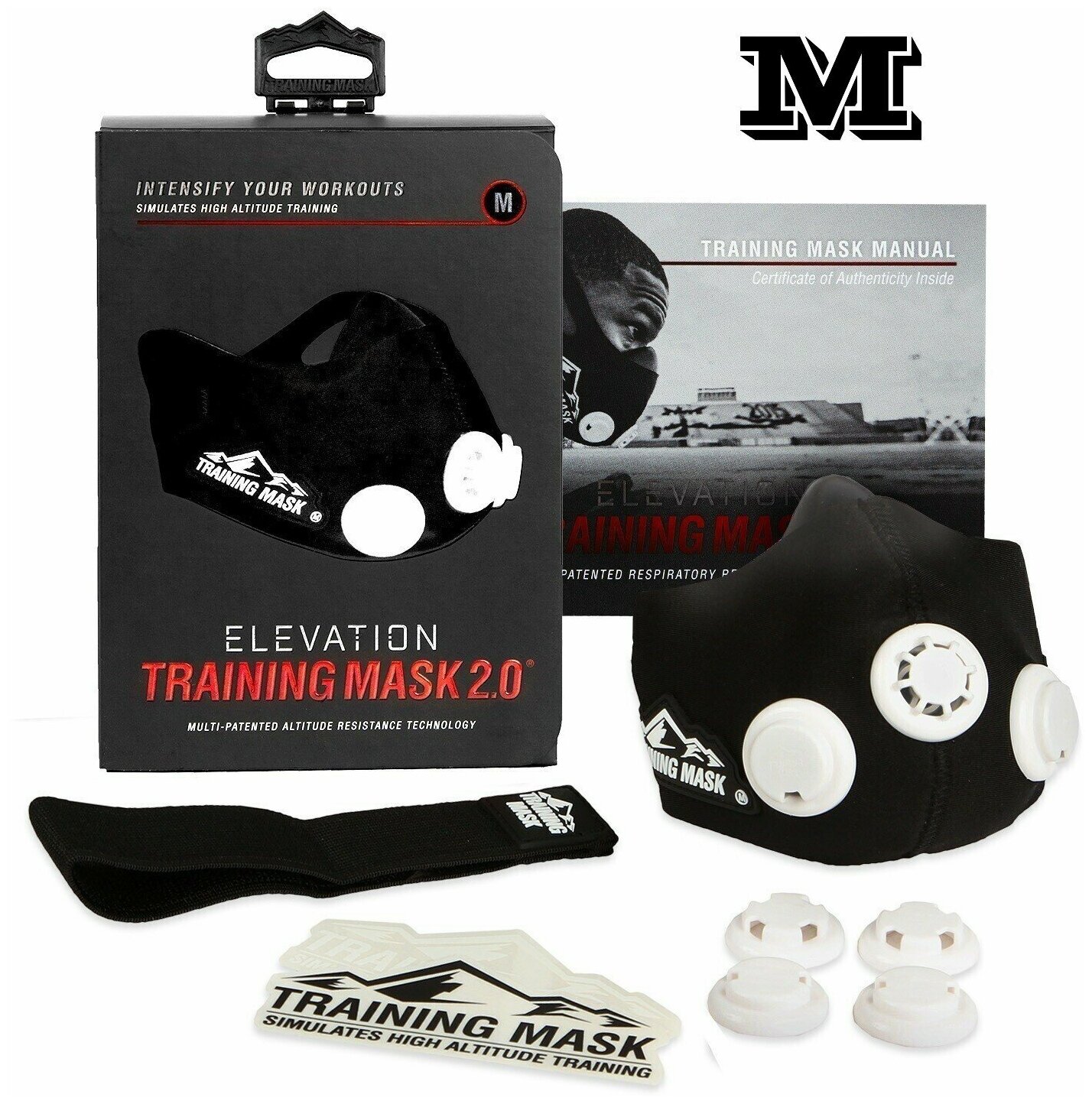Тренировочная маска Training Mask 2.0, M