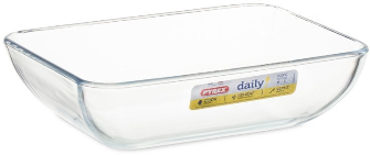 Блюдо для запекания и выпечки DAILY 22x17x6см прямоугольное PYREX 342B000/3049 - фото №16