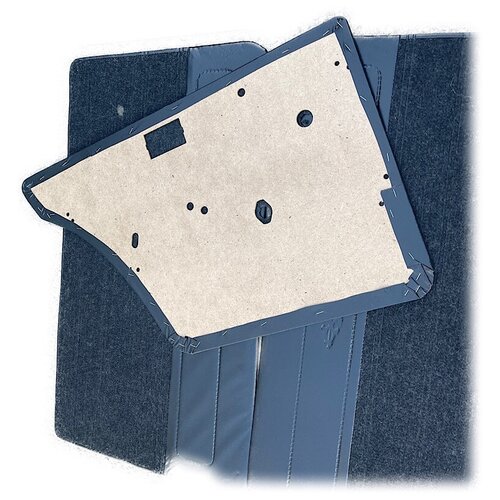 Обивка дверей ВАЗ 2101 - ВАЗ 2107 махровые, обшивка карт дверных на ДВП