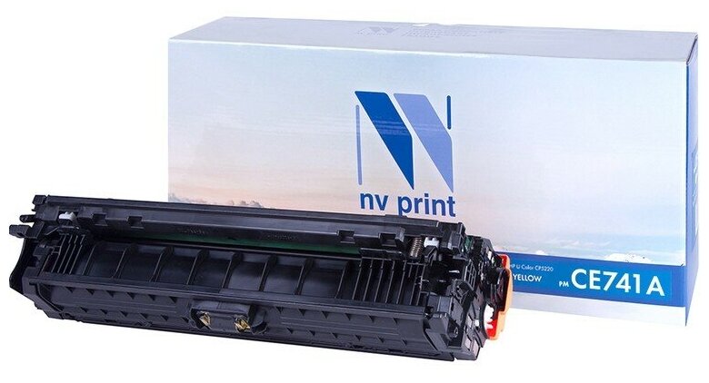 Картридж NV Print NV-CE741AC Голубой для HP Color LaserJet Pro CP5225/CP5225n/CP5225dn