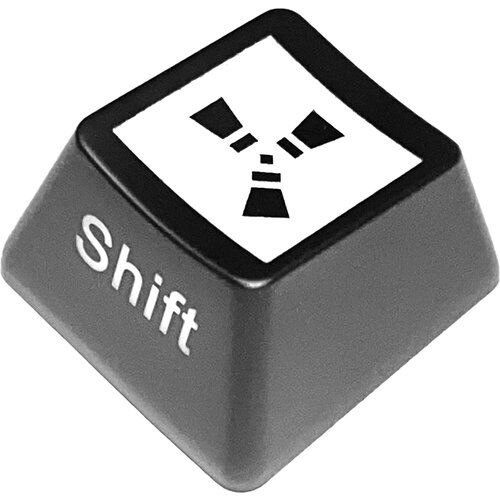 Кейкап Rust для механической клавиатуры SHIFT черный 1u OEM R1 424₽