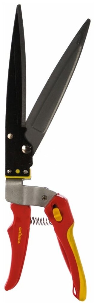 GRINDA 368 мм, 180 гр, пластмассовые ручки, для стрижки травы, поворотные ножницы (8-422015)