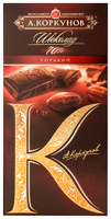 Шоколад Коркунов горький, 90 г