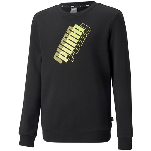 Свитшот/Puma/84817851/Puma Power Logo Crew/черный/140