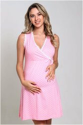 Сорочка"Луиза", НатленТекс, для беременных и кормящих,в роддом,для будущих мам,для сна и отдыха,домашняя одежда