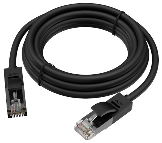 Greenconnect Патч-корд прямой 0.7m UTP кат.5e, черный, позолоченные контакты, 24 AWG, литой, Greenconnect-LNC06-0.7m, ethernet high speed 1 Гбит/с, RJ45, T568B Greenconnect RJ45(m) - RJ45(m) Cat. 25e - фото №3
