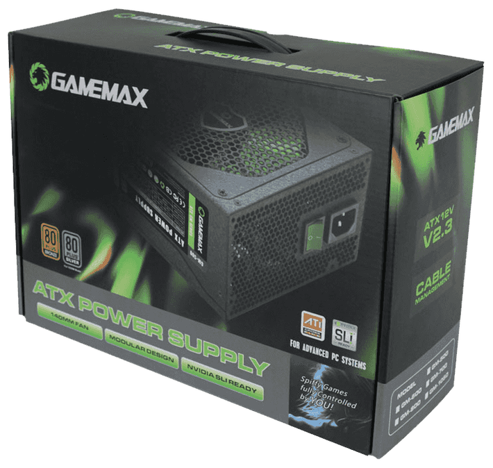 Блок питания GameMax GM1050 1050W черный BOX - фото №7
