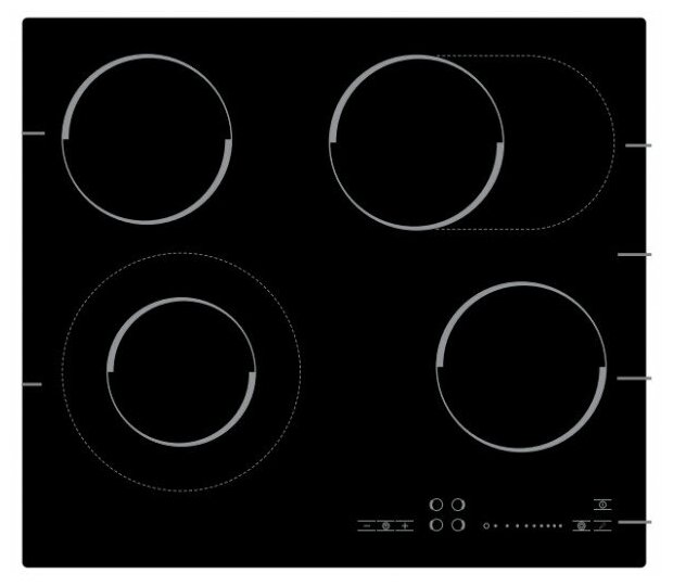 Электрическая варочная панель Kraft Technology TCH-EHK6602