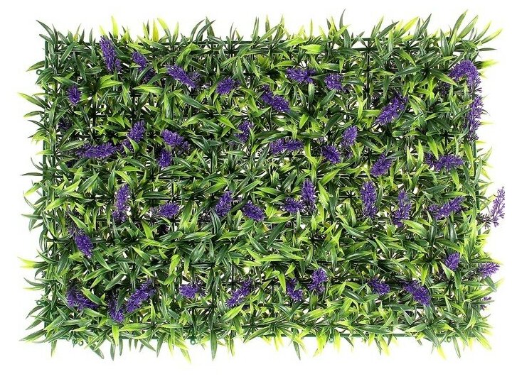 Декоративная панель 60 × 40 см «Фиолетовые цветы»