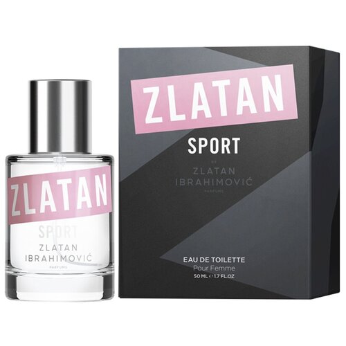 Туалетная вода Zlatan Ibrahimovic Parfums Sport Pour Femme 50 мл.