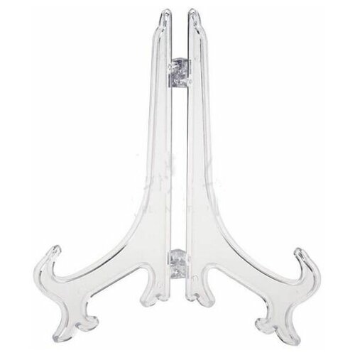 Подставка держатель для тарелки и икон 175 мм пластиковая складная