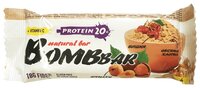 BombBar протеиновый батончик Natural Bar + Vitamin C (60 г)(20 шт.) овсяный с вишней