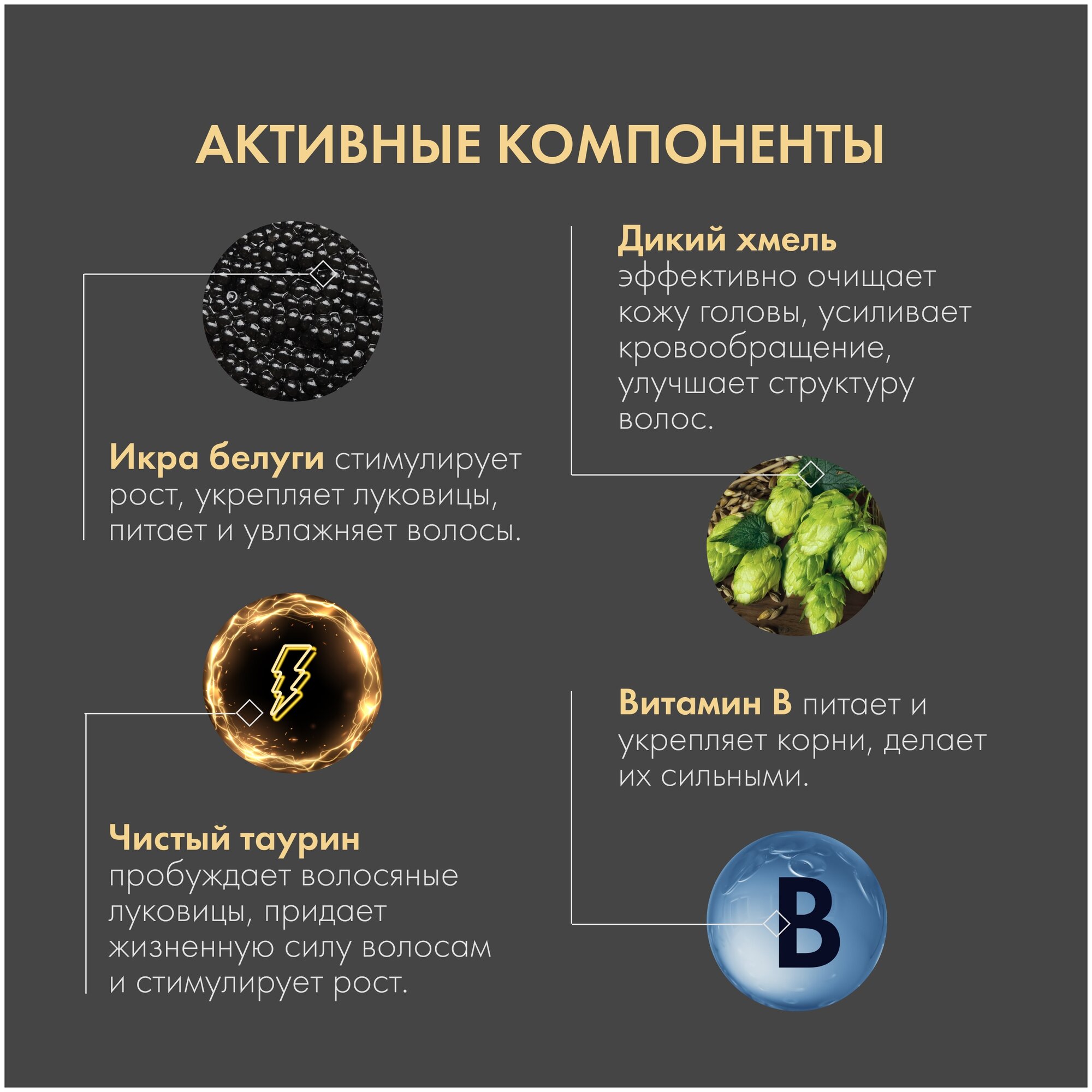 НатСиберика шам.-акт-р муж. д/рос. волос «белуга» 250мл