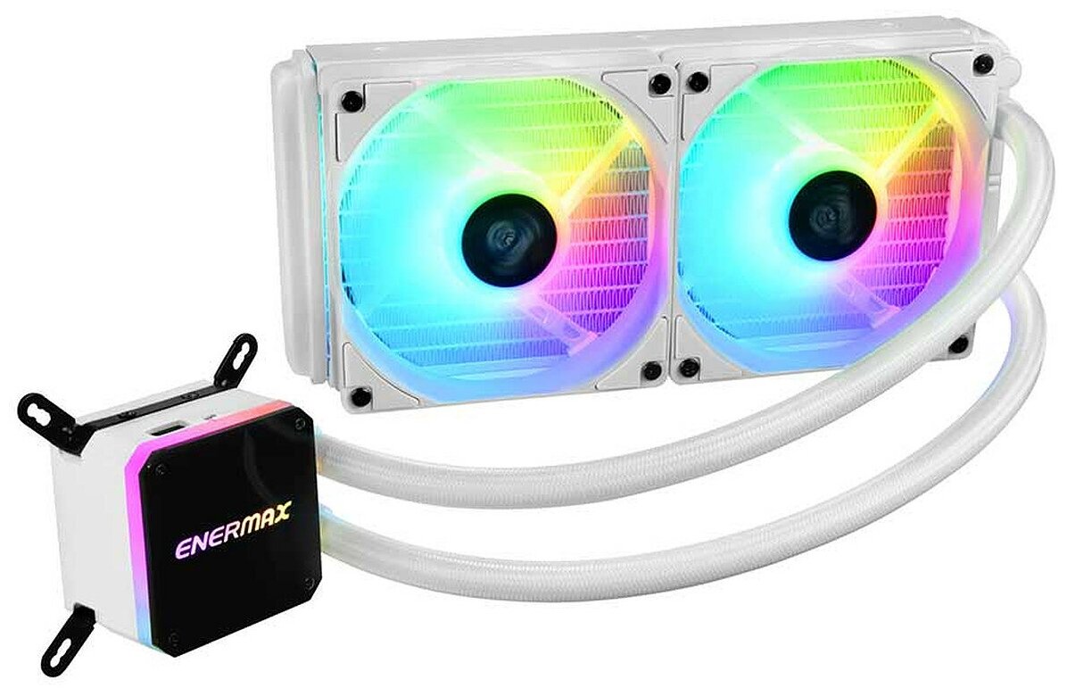 Водяное охлаждение Enermax Liqmax III Black ELC-LMT240-ARGB - фото №6