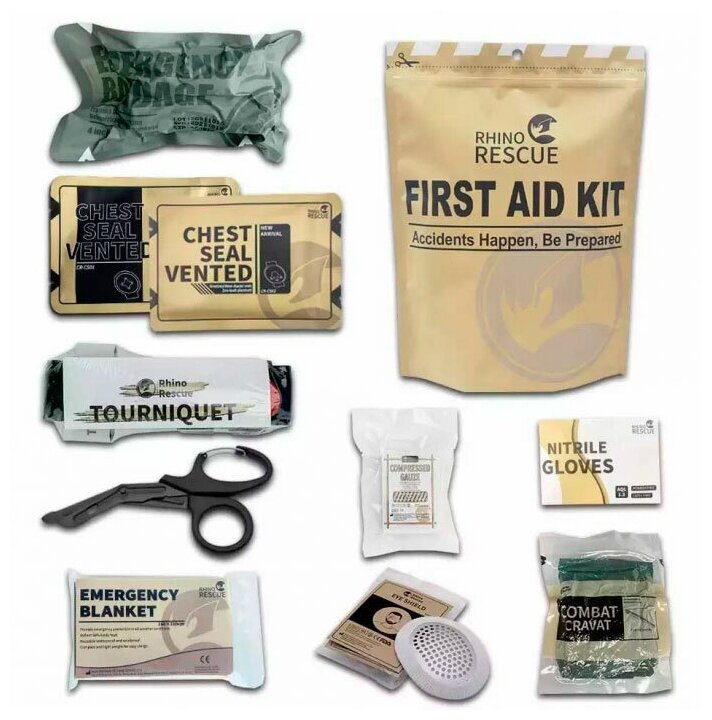 Набор первой медицинской помощи (Аптечка) Rhino Rescue First Aid Kit XL
