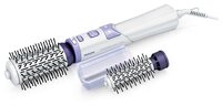 Фен-щетка Philips HP8665 Dynamic Volumebrush белый/фиолетовый